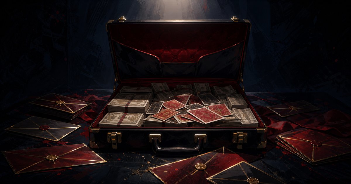 LIAR GAME のブリーフケースとカード